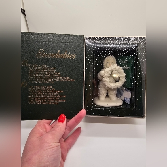 Department 56 Snowbabies Christmas Ornament in Box - Picture 4 of 5